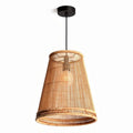 Rattan Pendant Light Fixture for Indoor Use – Natural Material – 25 x 25 x 30cm