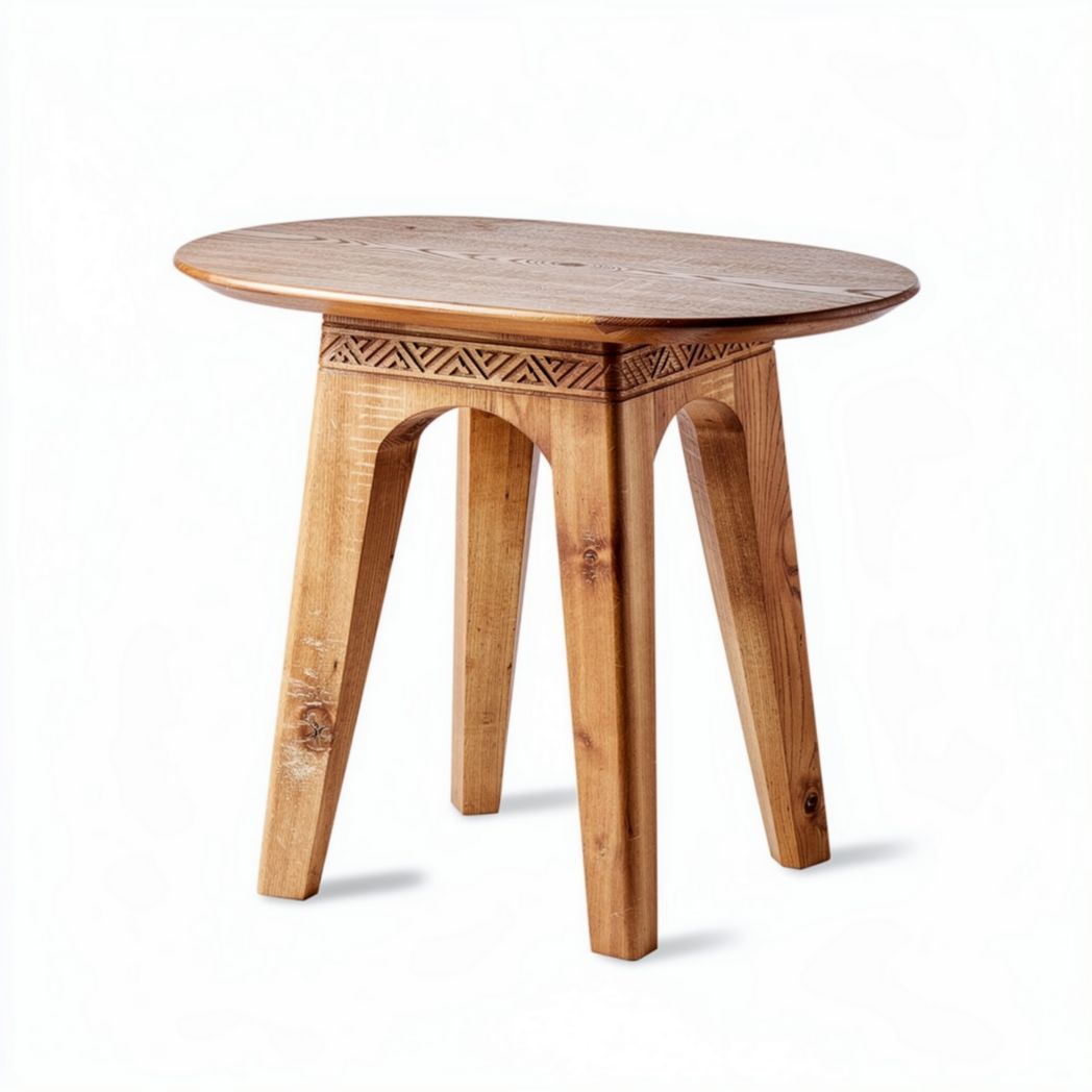 Solid Wood Side Table for Living Room Use – 70 x 40 x 45cm