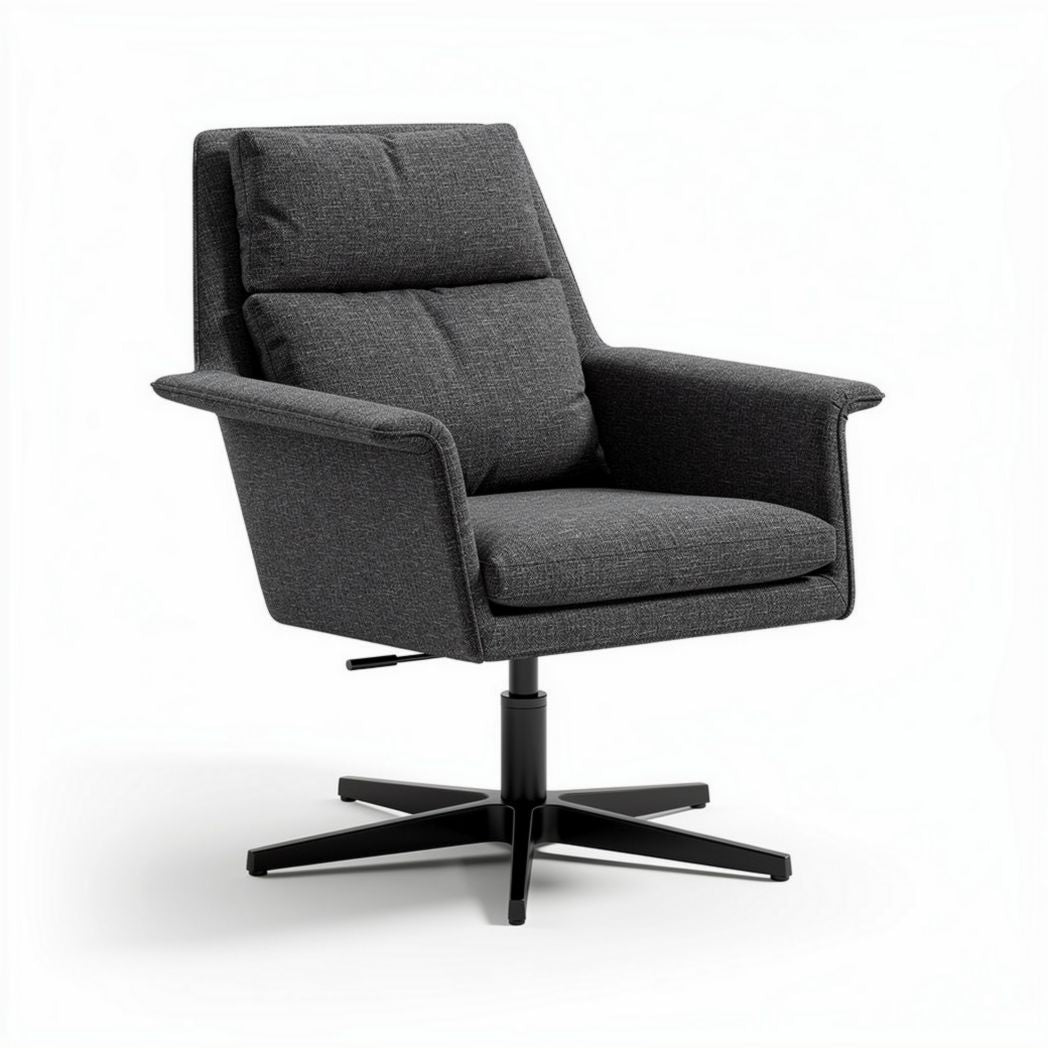 Adjustable Fabric Accent Chair for Living Room Use – 80 x 80 x 100cm