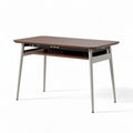 Wooden Writing Desk for Home Office Use with Metal Legs – 120 x 60 x 75cm